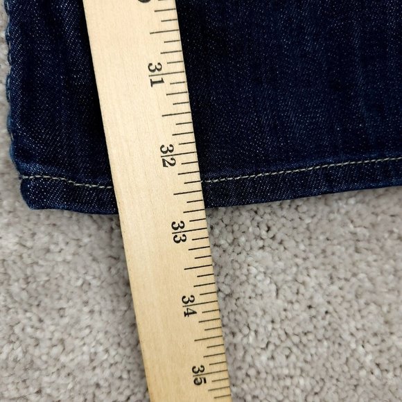 Hudson Jeans Womens 26 Blue Stretch Boot Cut Bell Bottom Skinny Flap Pockets - Picture 5 of 10
